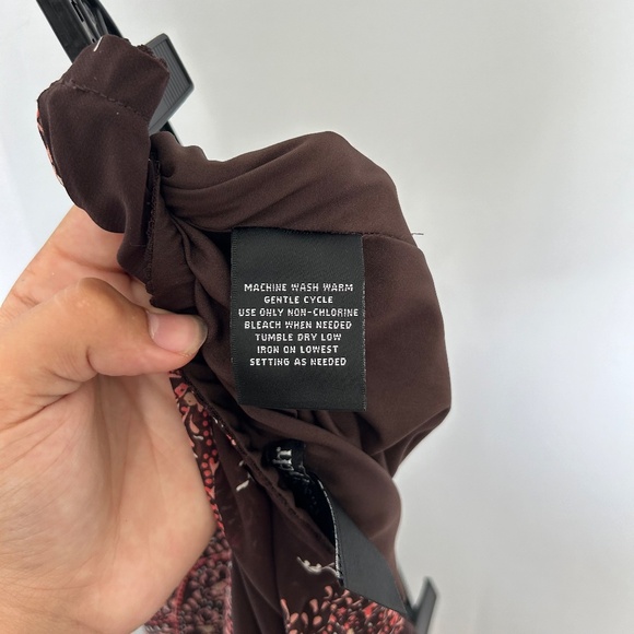 east 5th Brown Paisly Maxi‎ Skirt - Picture 4 of 6